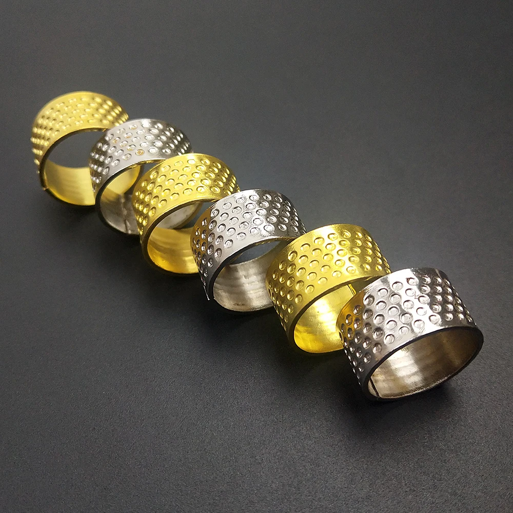 Наперсток в стиле ретро для защиты пальцев иглы кольцо рукоделия инструменты