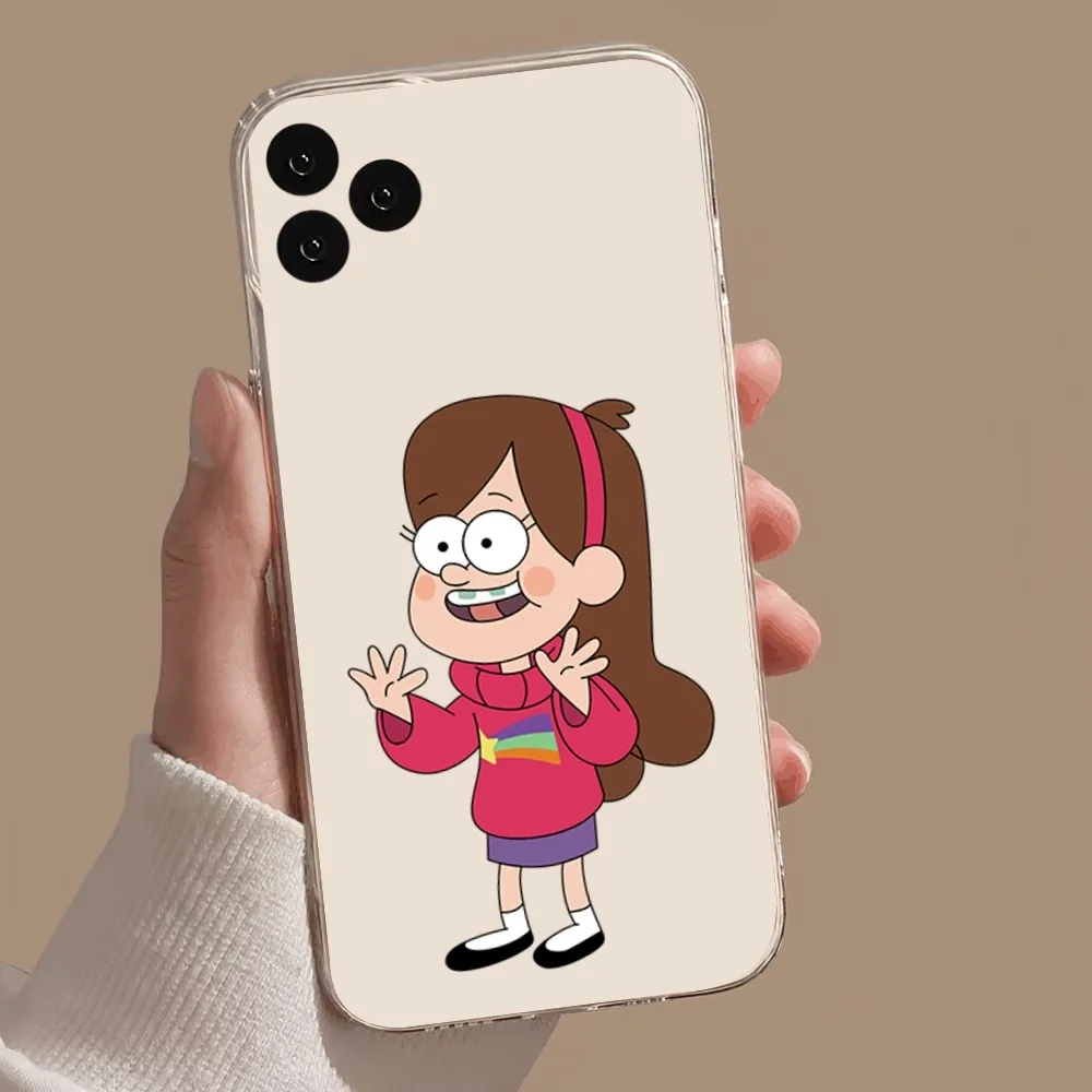 Чехол для телефона с рисунком G-Gravity и F-Falls iPhone 11 12 13 14 15 Pro XS Mini Max X 8 Plus XR прозрачный