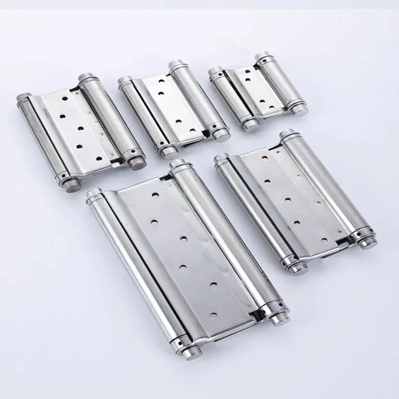 Двойная открытая пружинная петля из нержавеющей стали двусторонняя дверная