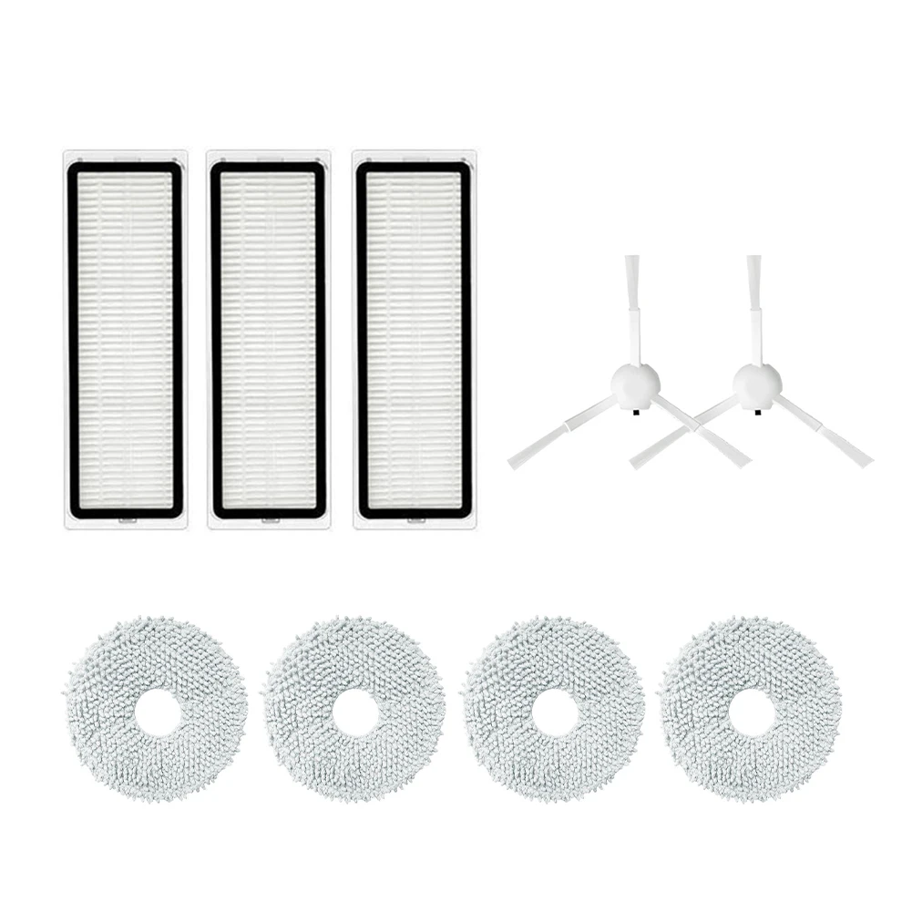 

8pcs Accessories For Dreame Bot L10s Pro S10 S10 Pro​ Vacuum Cleaner Filters Side Brush Mop Cloth Kit Household Cleaning Tools