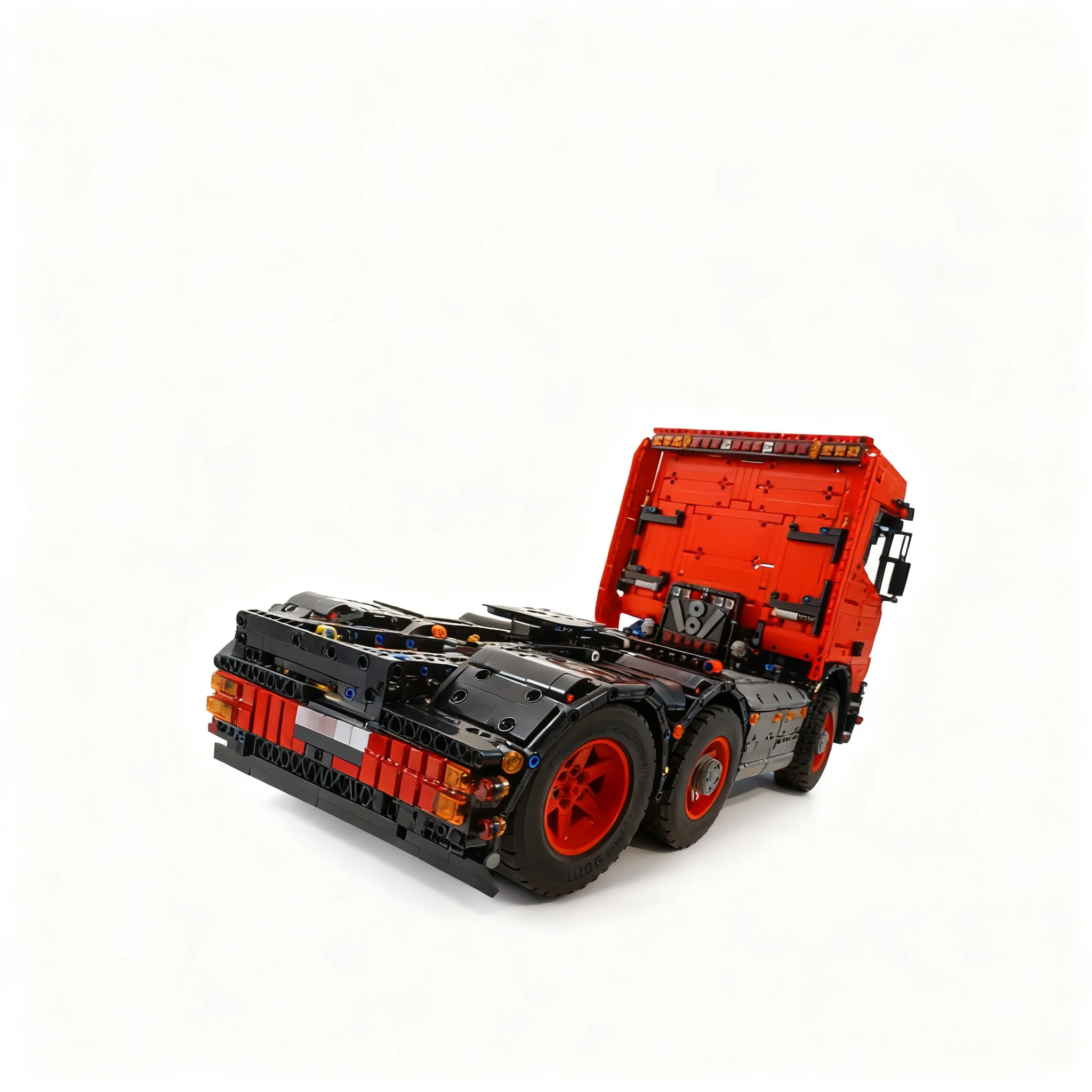 Фото 6348 деталей MOC Scania R590 6x2 4, техническая модель, строительные блоки, архитектурный конструктор, развивающая игрушка для детей, подарок на Рождество №4