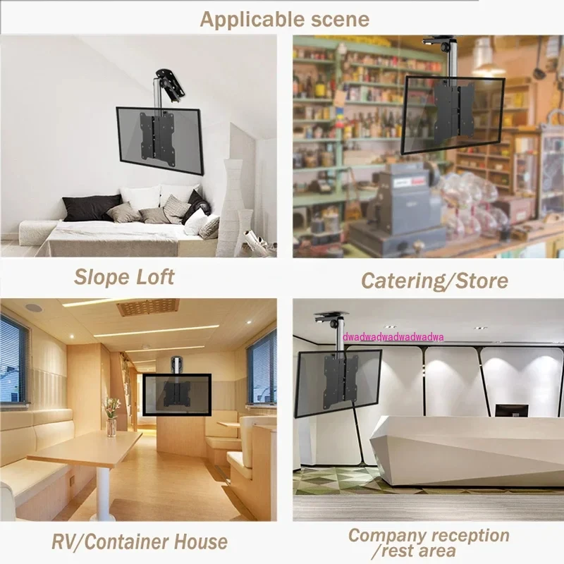 Складная вешалка для телевизора на колесах 17-37 дюймов подставка монитора