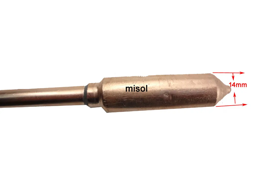 MISOL / 10 шт./лот медная тепловая труба (40 см) для солнечного водонагревателя