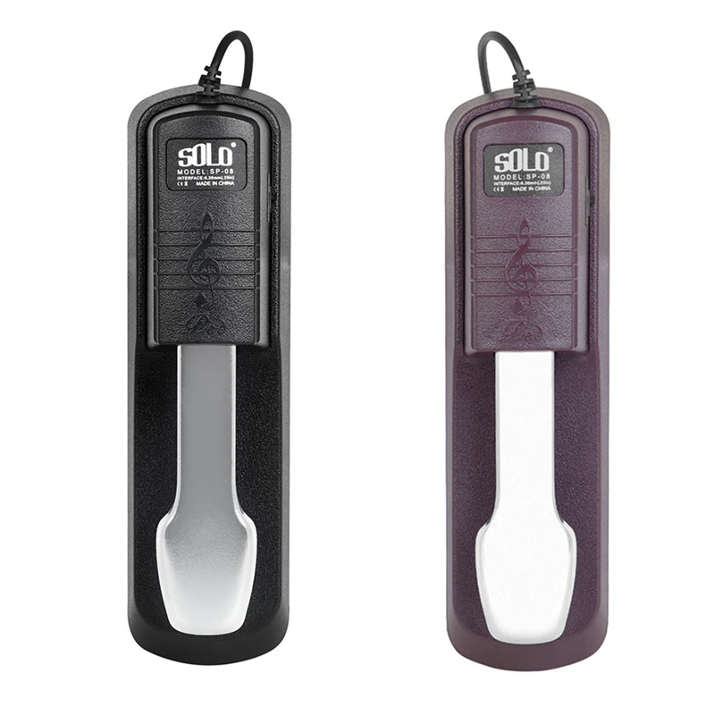 

SOLO Piano Sustain Pedal Keyboard Pedal Musical Instrument Accessories Sustain Pedal,Black