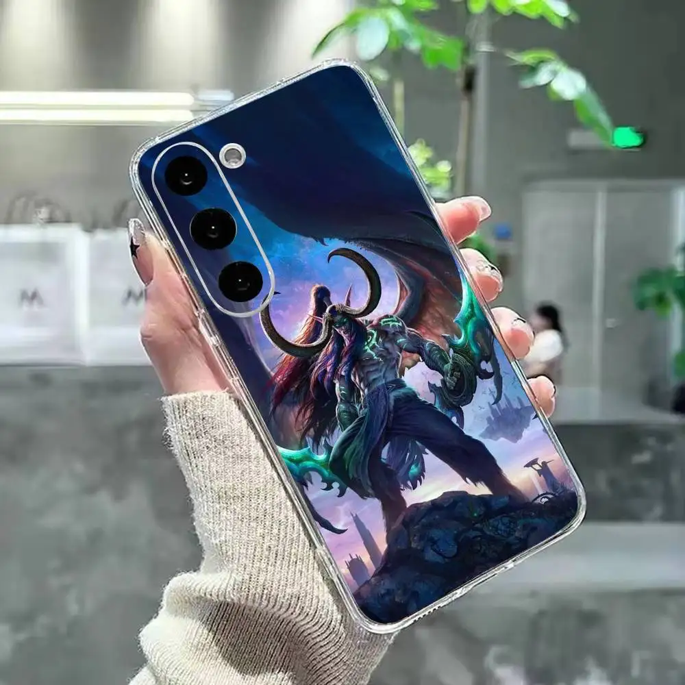 Фото Чехол для телефона WoW I-Illidan Stormrage, силиконовый, мягкий, для Samsung Galaxy A73, A72, A71, A70, A53, A52, A51. №2