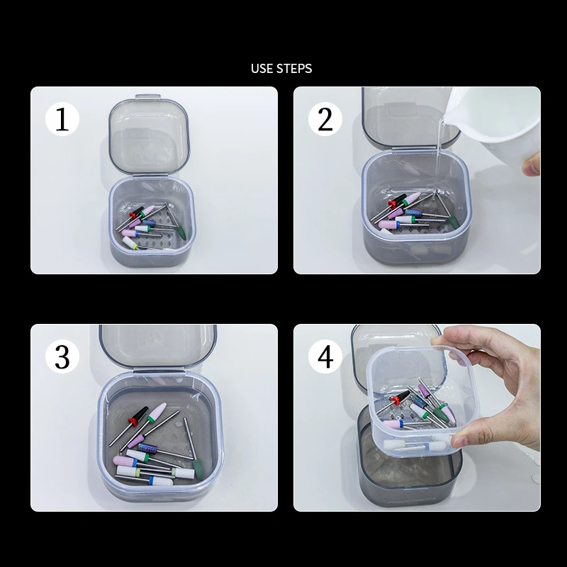 1 шт. инструмент для дезинфекции ногтей