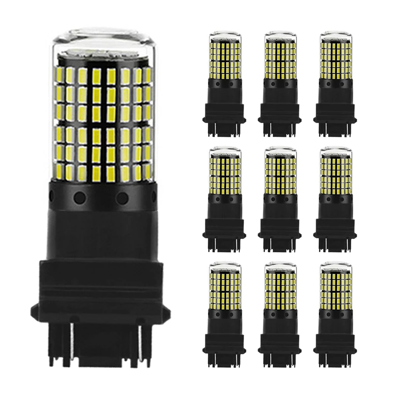 

10Pcs LED Bulbs LED Canbus Lamp High Power No Error Free Car Reverse Light Turn Brake Lamp