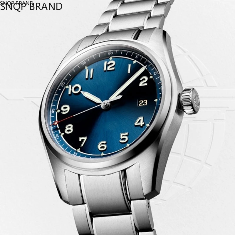 

Pioneer automatic mechanical watch mens Blue