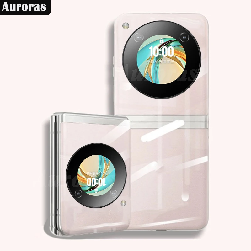 Skinlee чехол для ZTE Nubia Flip 5G Прозрачный жесткий Чехол Жесткий телефона Funda Capa
