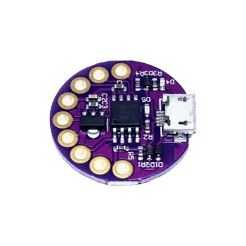 Фото Модуль для разработки носимых устройств MCU-Lilytiny для платы микроконтроллера Lilypad Attiny85 Mini для Arduino DIY E-Textiles №1