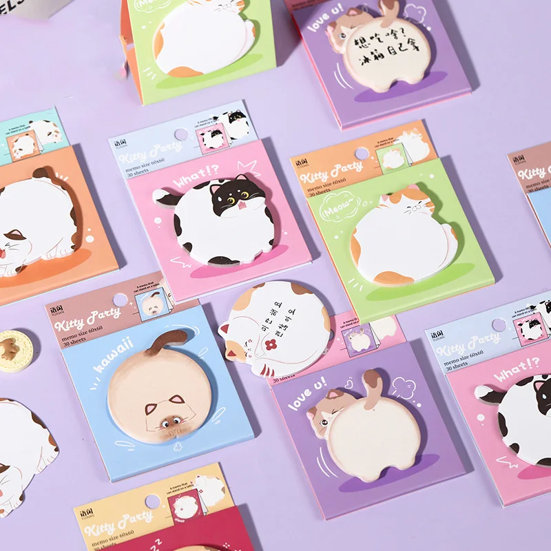 36 шт./партия Стикеры для заметок в виде кошки