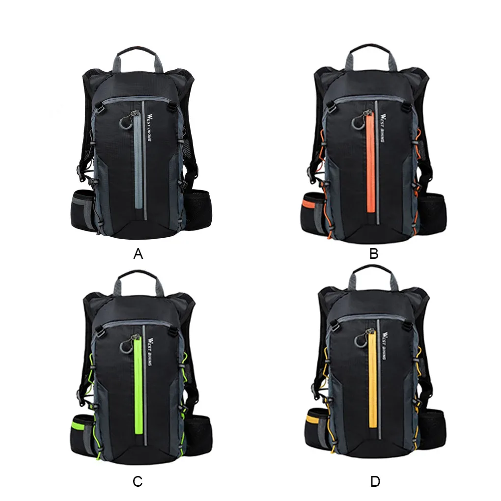 

Нейлоновый вместительный рюкзак унисекс, регулируемая зеленая сумка для багажа, для езды на велосипеде, охоты, альпинизма, треккинга
