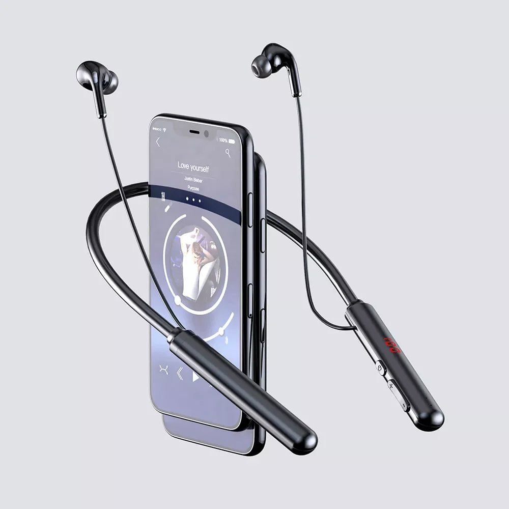 

Беспроводные Bluetooth-наушники с креплением на шею