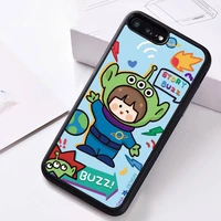 toy story aliens phone case rubber for iphone 12 11 pro max mini xs max 8 7 6 6s plus x 5s se 2020 xr cover