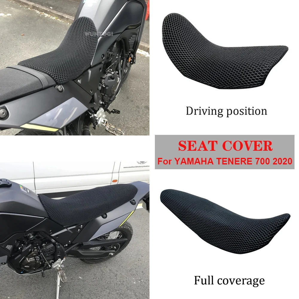 

For YAMAHA TENERE 700 T7 T700 Tenere 700 2020 Motorcycle Protecting Cushion Seat Cover Fabric Saddle Seat Cover