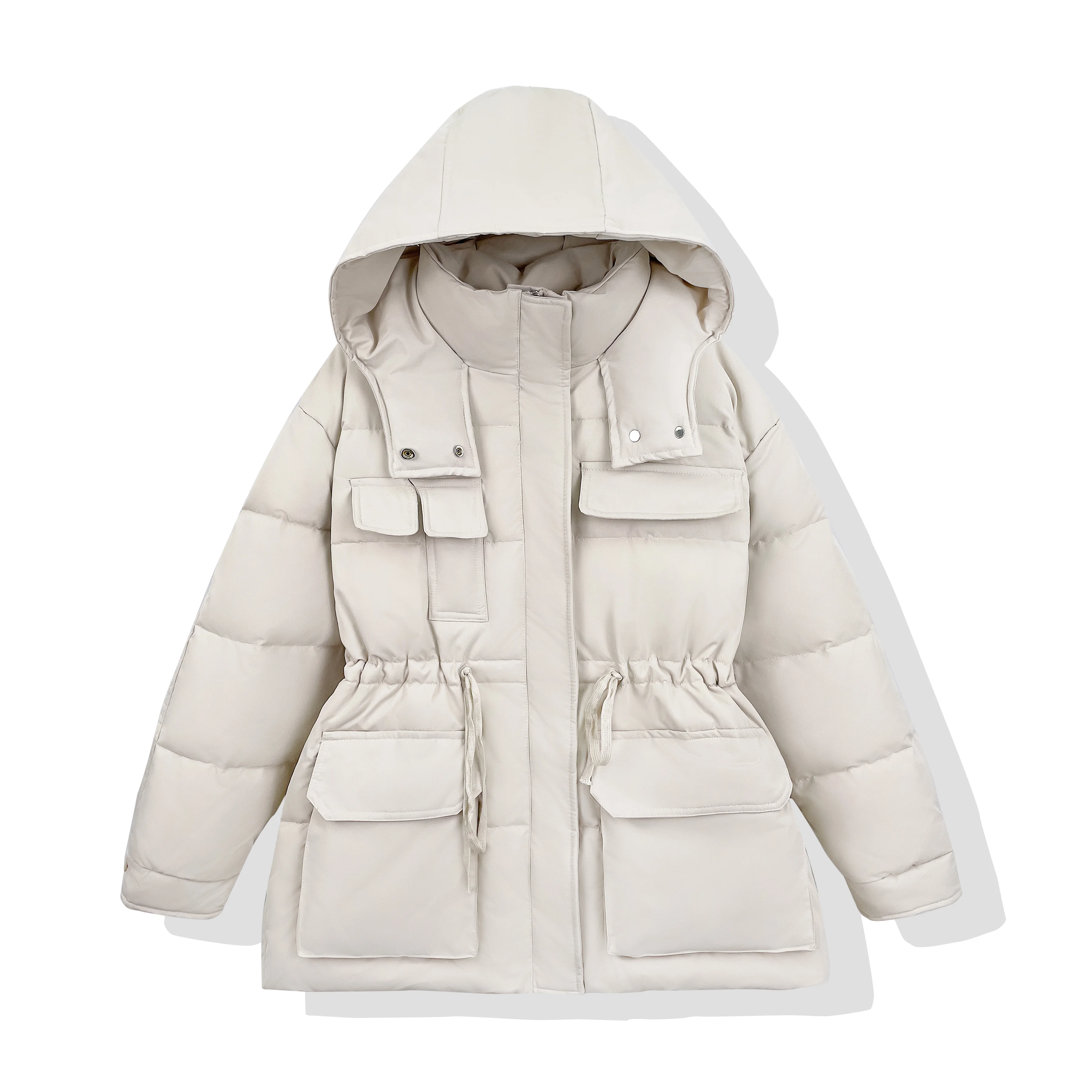 New Women Down Jacket Casual Style Autumn Winter Coats And Parkas Female Outwear