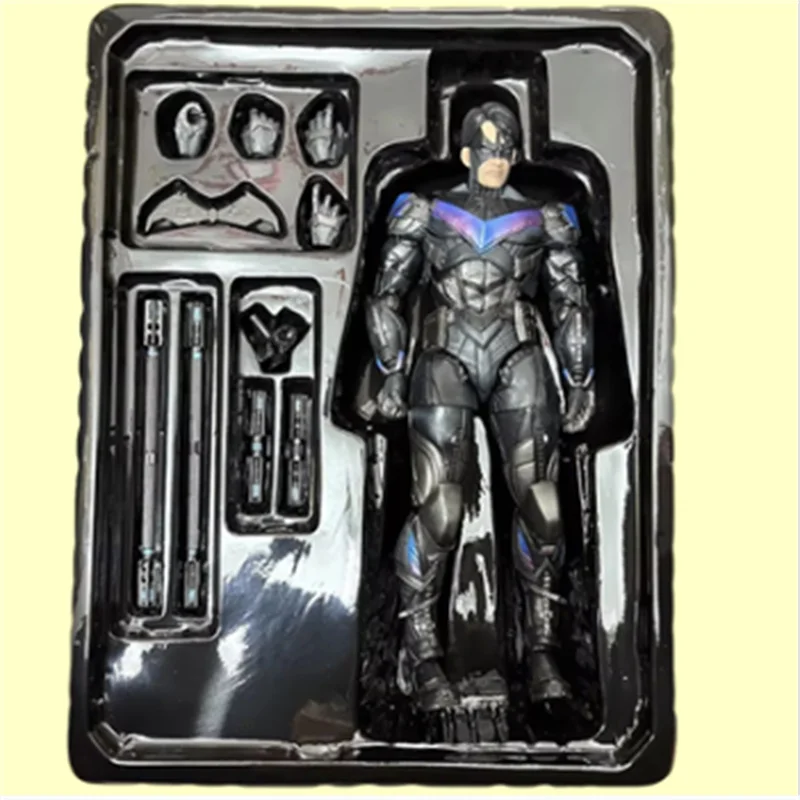 Фото Play Arts Marvel Фигурка Бэтмена Темный рыцарь Ночное крыло ПВХ Фигурки Коллекционная фигурка Модель игрушки Подарки на день рождения №1