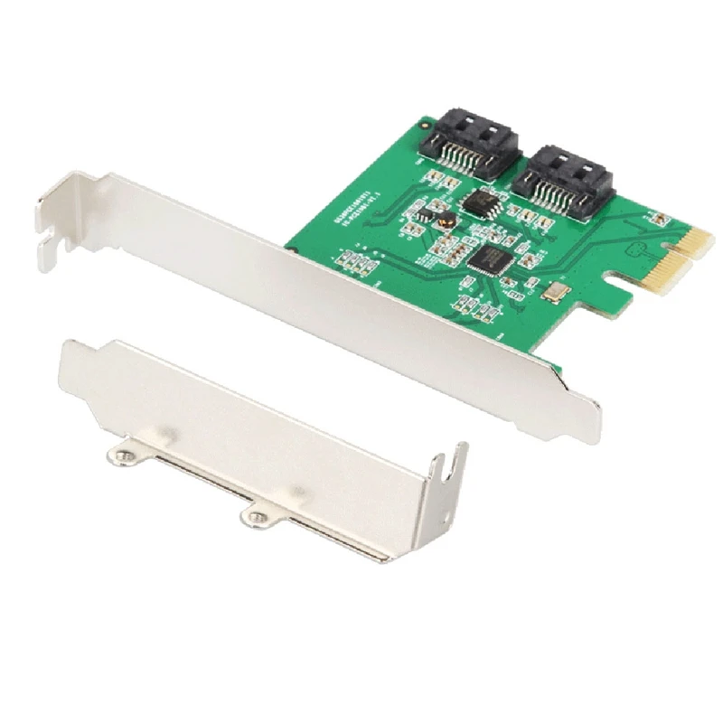 

2 порта SATA III PCI-E 2,0 X1 RAID карта жесткий диск SSD Расширенная карта PCI-E SATA3.0 RAID0 RAID1 с низкопрофильным кронштейном