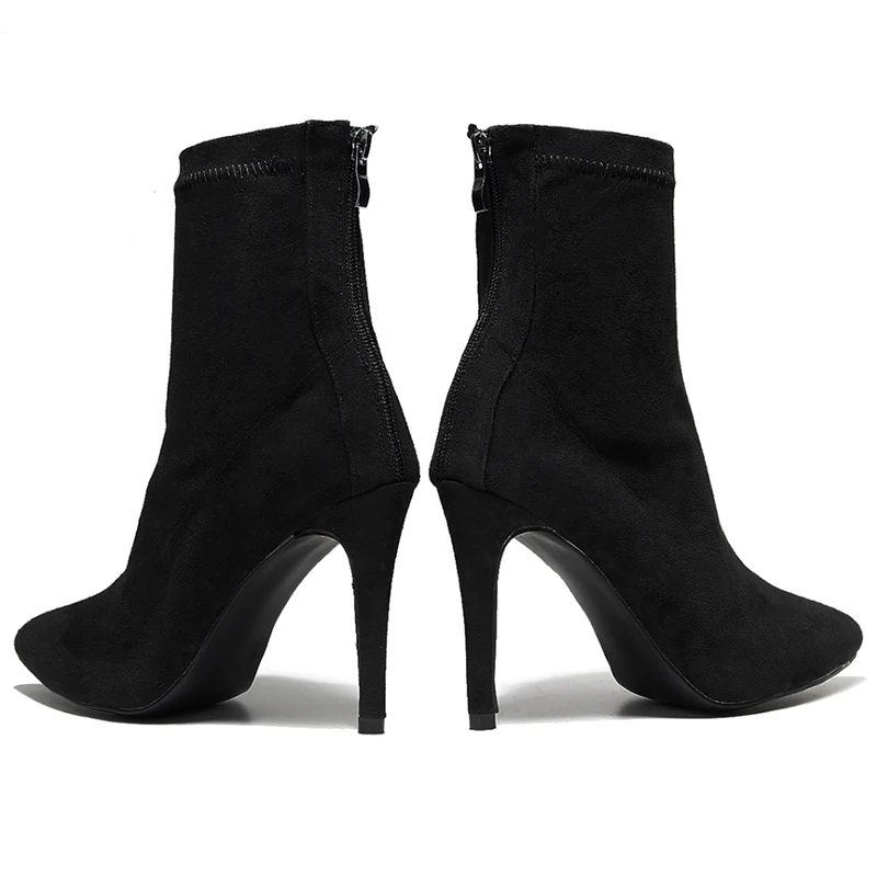 Women's Latin Dance Shoes High Heel Dancing Shoes For Ladies Soft Sole Black Party Ballroom Shoes Girl Tango Latin Dance Boots