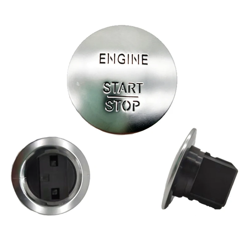 

Кнопка запуска и остановки двигателя автомобиля, однощелевой пусковой переключатель без ключа для Mercedes Benz W164 W205 W212 W213 W221 C E S CL ML GL Class