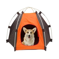 portable pet tent dog house for cat tent playpen outdoor travel simple small dog pet beds washable kitten pet items accessories