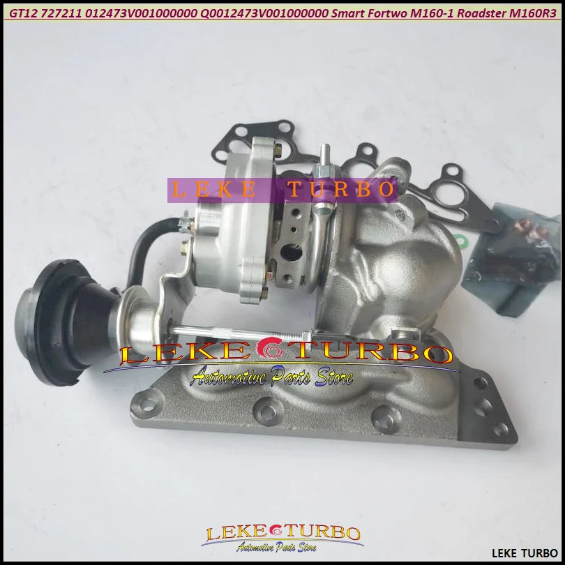 Турбо GT12 727211 -0001 012473 В 001000000 Q 0012473 Для Smart Fortwo M160-1 Roadster MC01 M160R3