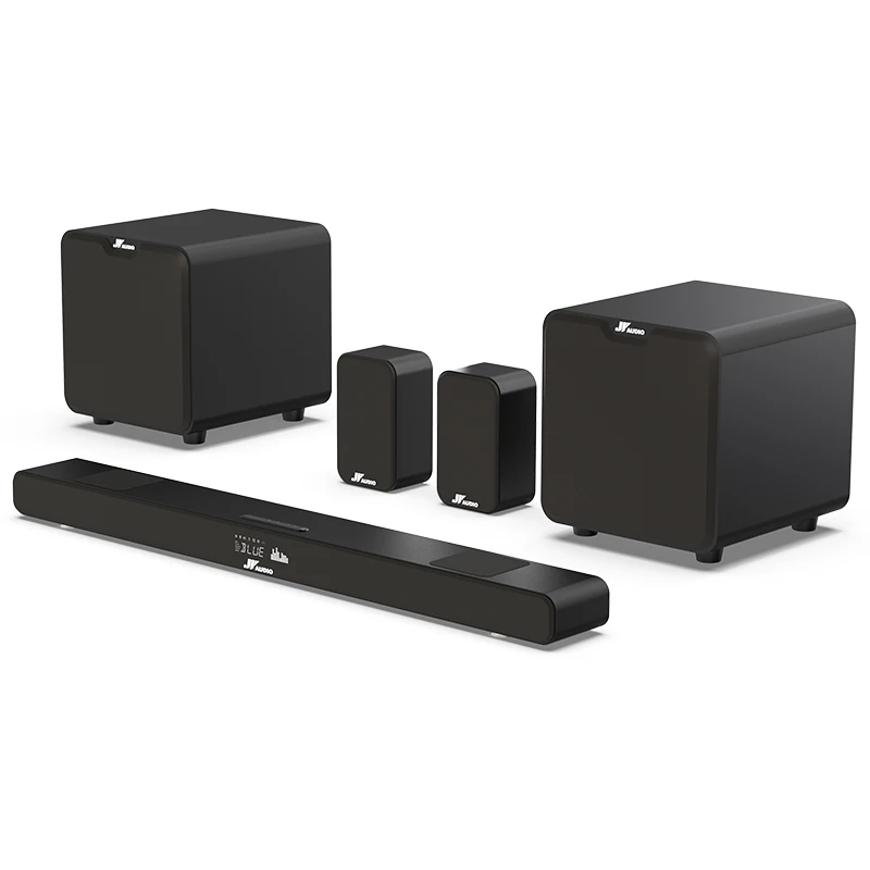 

5.2-Channel Wireless Surround Sound Receiver with Multimedia Home Theater Speaker System (Bundle)