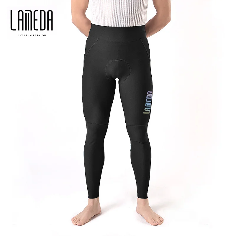 Длинные брюки для велоспорта Lameda мужские с высокой талией на весну и осень