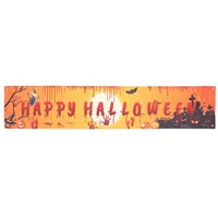 themed design creepy banner background cloth hanging banner home supplies