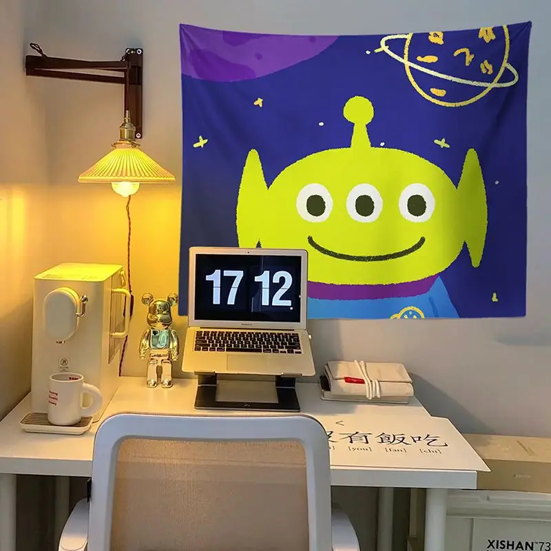 Фон История игрушек ткань с тремя глазами спальня студенческий макияж общежитие