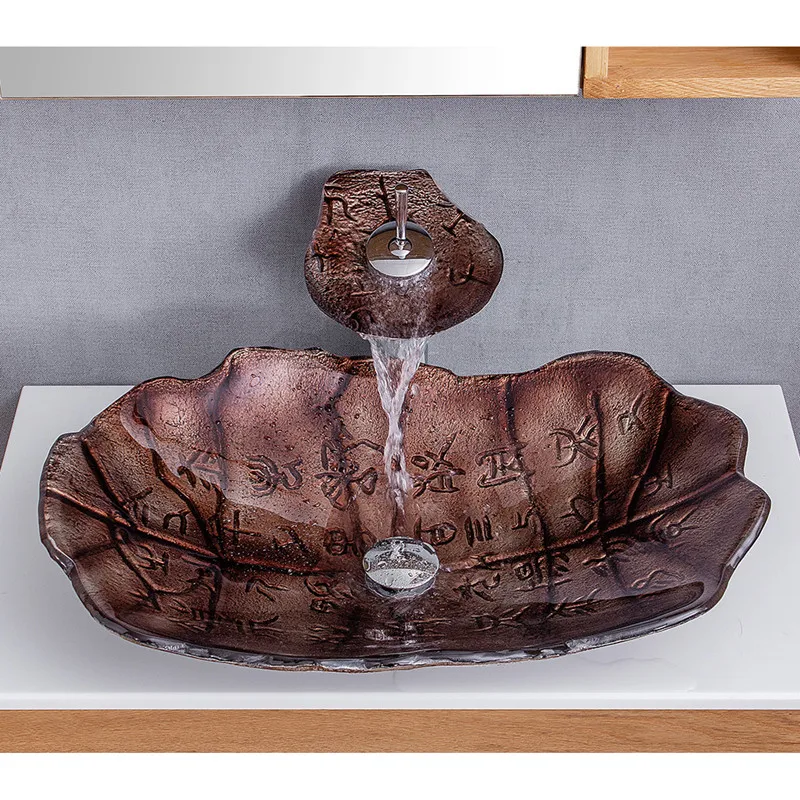 Fedex/UPS быстрая доставка Европейский раковины для ванной комнаты с рисунком