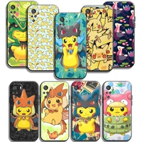 pokemon pikachu phone cases for xiaomi redmi note 10 10 pro 10s 10 5g coque