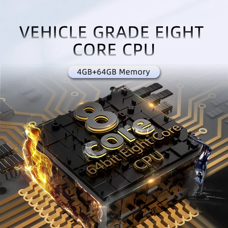 VVOX 9863 Универсальная автомобильная GPS-навигационная система CarPlay Android Auto QLED-экран