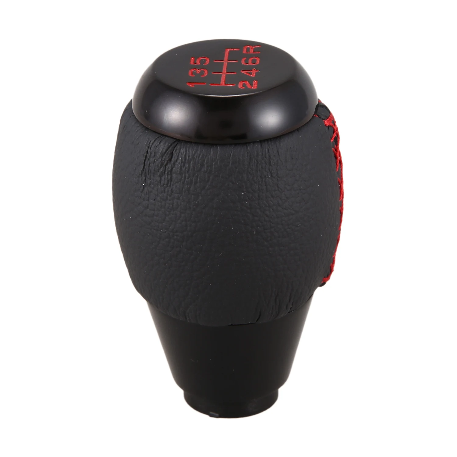 Ручка переключения передач для Honda Civic EP3 EJ FD FA SI кожаная 6 скоростей с красной