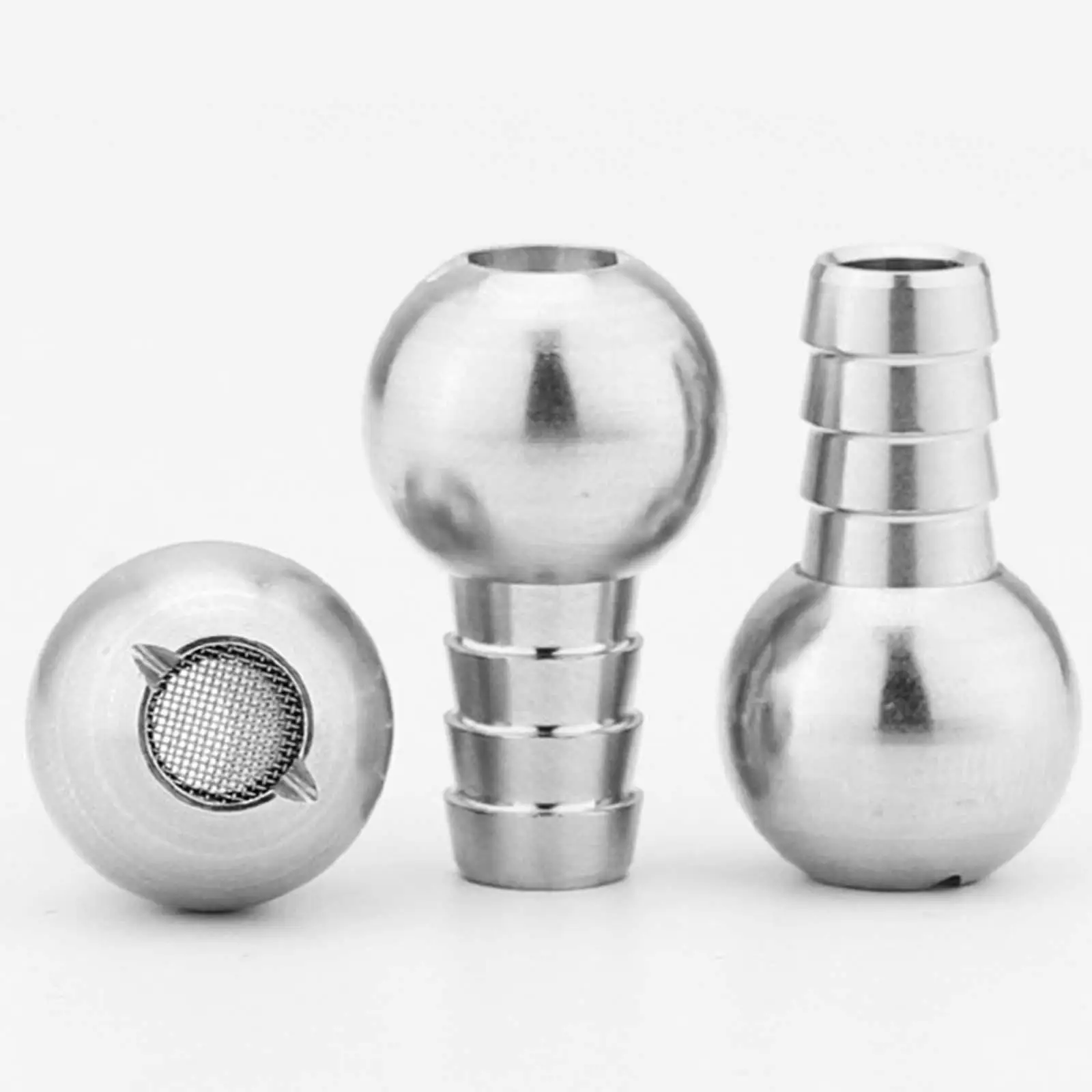 

Stainless Steel Filter Accessory Sturdy Practical Wash Fitting Easy to Install Portable Filter Accessories Convenient Tool Parts