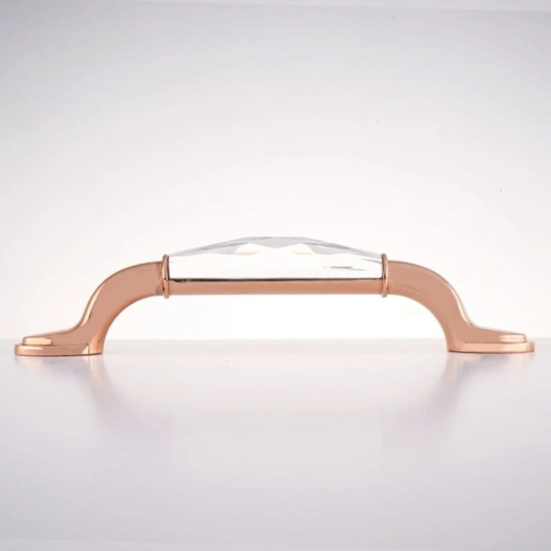 LCH длинная Хрустальная ручка высшего качества в современном стиле Роскошный 96 мм