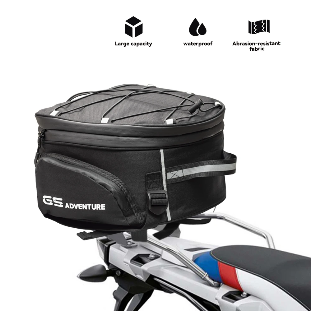 

New Motorcycle Tail Bag Waterproof Multifunction Rear Seat Bag High Capacity For BMW R1200GS R1250GS LC Advenutre F850GS F750GS