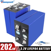 200ah lifepo4 rechargable battery pack 3 2v grade a lithium iron phosphate prismatic new solar cells golf cart diy 6 4v 12 8v