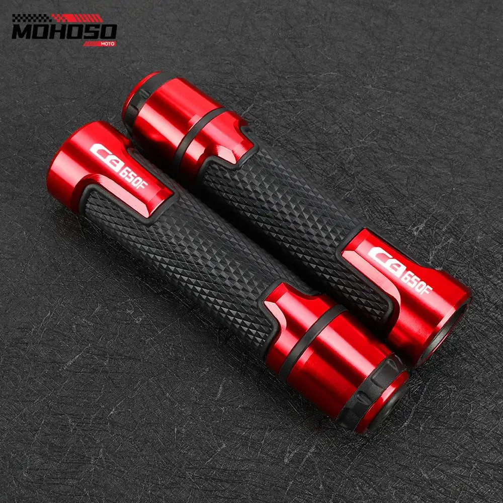 

For Honda CB650F CB 650F CB650 F 2014 2015 2016 2017 Motorcycle 7/8"22mm Anti-Slip Handlebar Grips Ends Handle Cap Hand Bar Plug