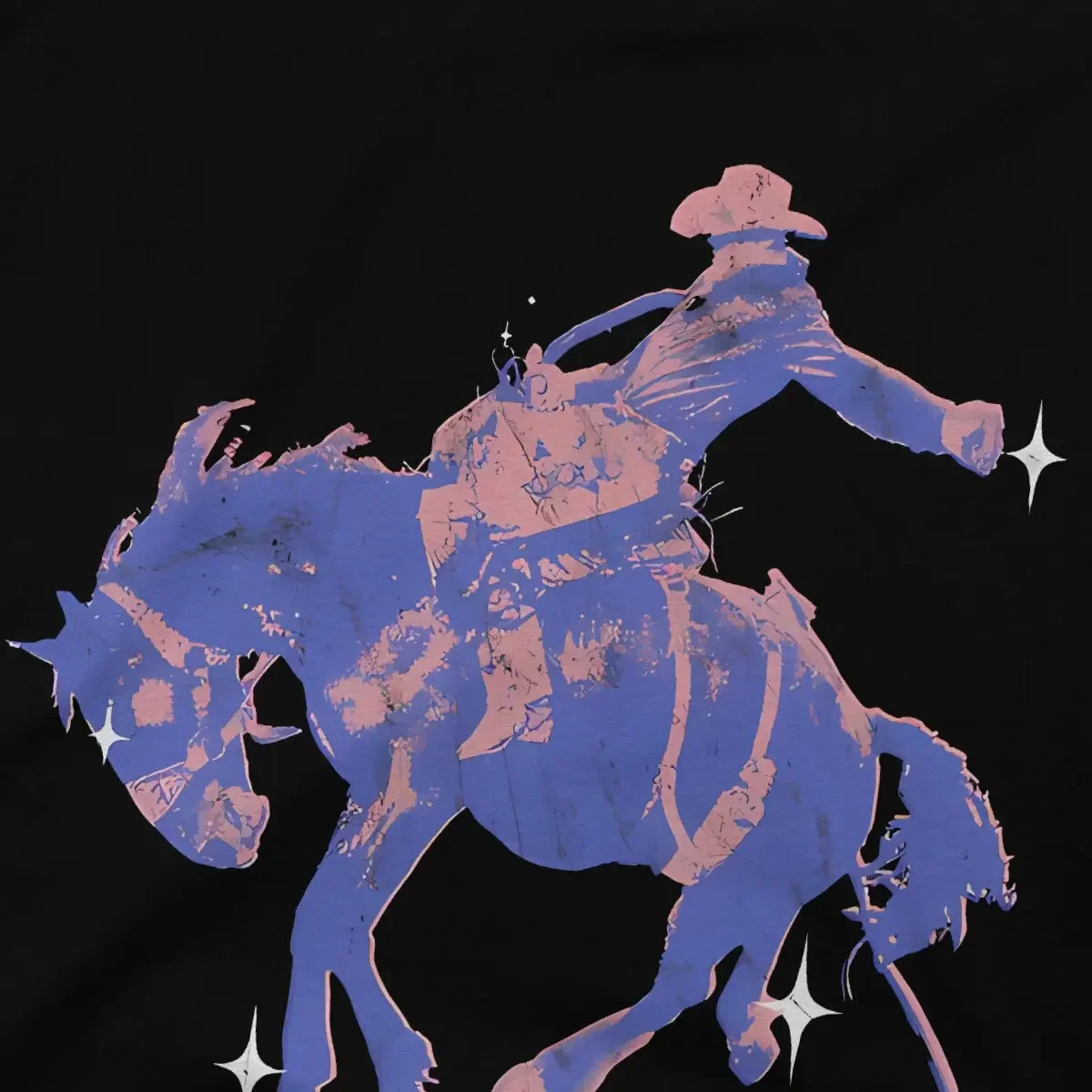 Мужская футболка с круглым вырезом из хлопка