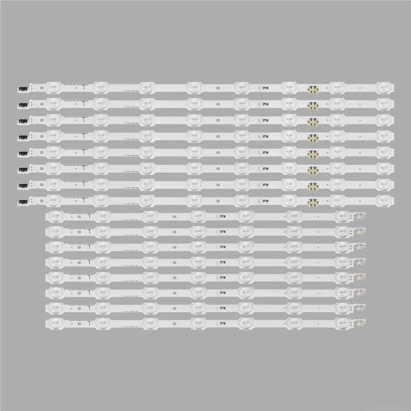 16 PCS/set LED  Backlight Strip for Samsung UE55HU7200 UE55HU7100 UE55HU7105 UE55HU7205 UN55HU7200 UA55HU7800 BN96-33494A 33493A