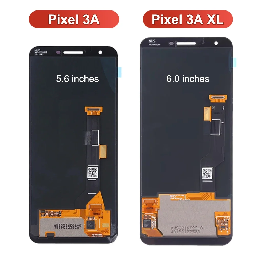 Для Google Pixel 3A XL для G020A G020E G020C G020G Замена дигитайзера сенсорного экрана ЖК-дисплея в