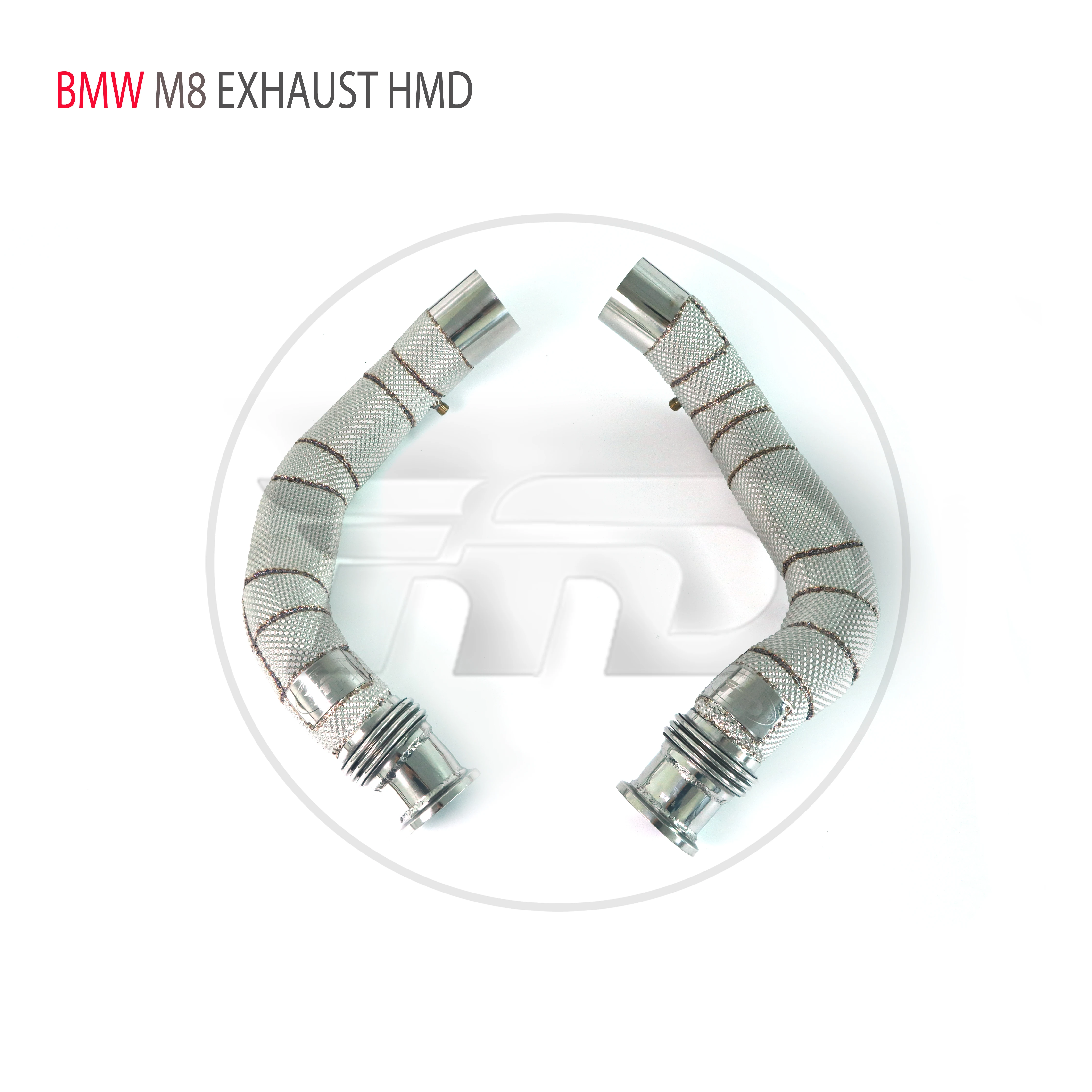 

HMD выхлопная труба для BMW M5 M8 X5M X6M 4,4 T