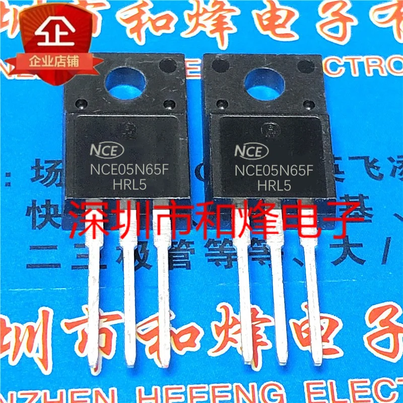 

10pcs 100% orginal new NCE05N65F 650V 5A TO-220F MOS FET Transistor