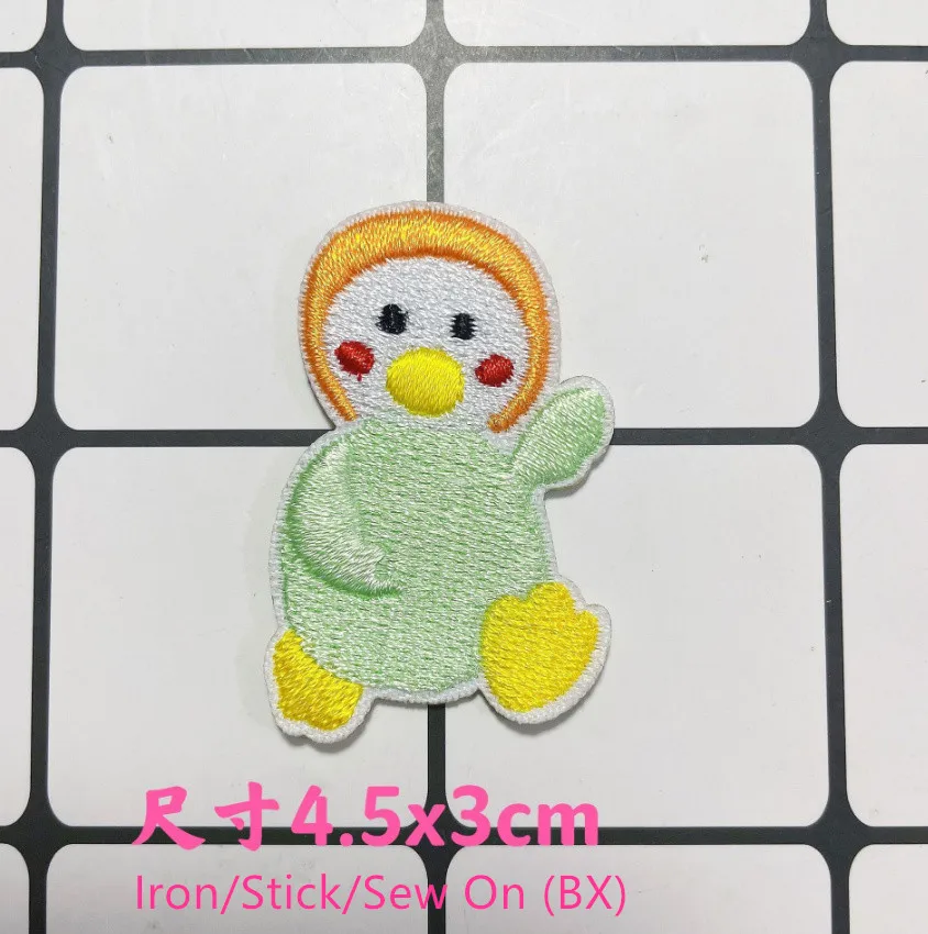 10 шт. железная палочка с животными свиньей уткой вышитая нашивка одежда шляпа