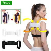 tcare posture corrector belt back support shoulder belt straighten correction for men women adult children gym home health care