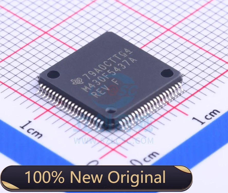 MSP430F5437AIPNR Package LQFP-80 New Original Genuine Microcontroller IC Chip (MCU/MPU/SOC)