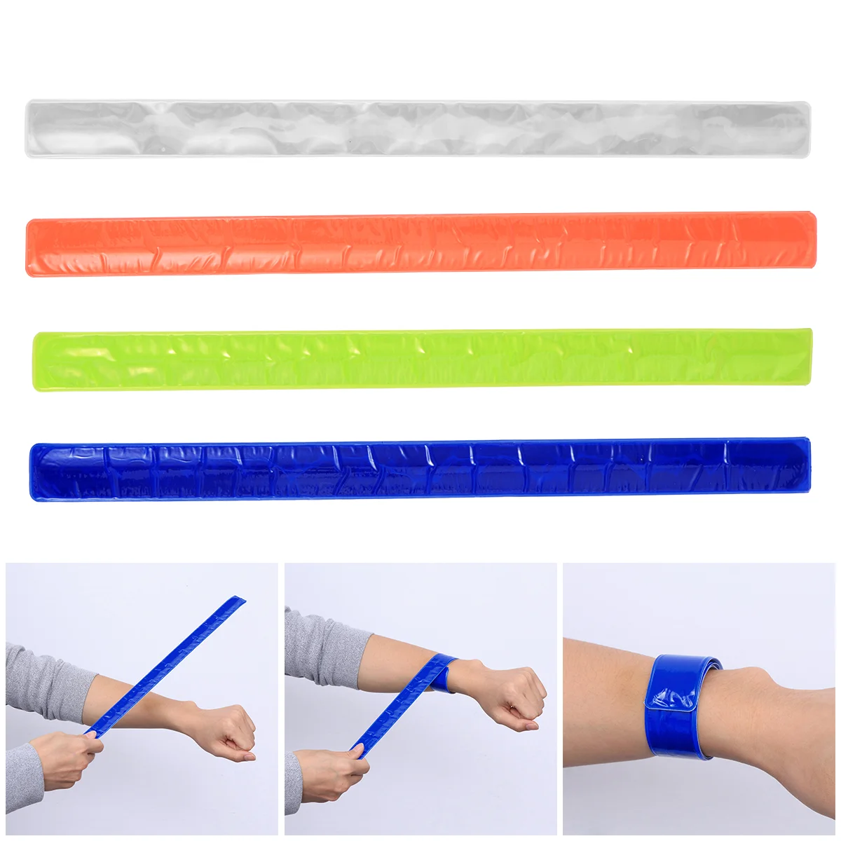 

Reflective Wrist Bands Luminous Bracelets Night Running Armbands for Hiking
