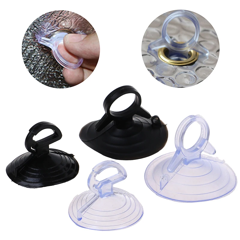 

35/45mm 10 PCS Rubber Clear Suction Cup Sucker PVC Suction Cup Hook Suction Cup Car Sunshade Suction Cup Balck Suction Cup