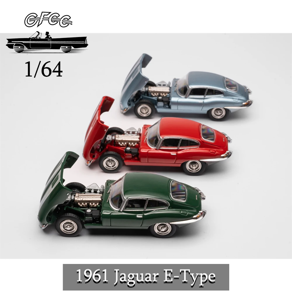 GFCC 1/64 1961 модель автомобиля E-Type винтажные спортивные автомобили